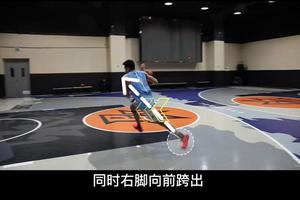 在篮球技巧中变速跑主要训练